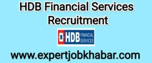 HDB Financial Services Recruitment 2022